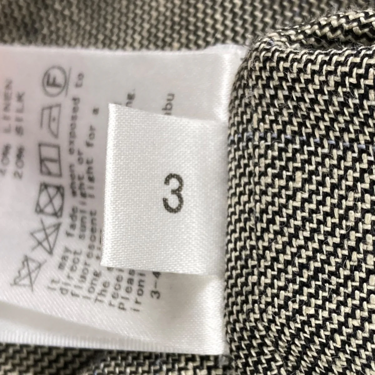 WOOL LINEN SILK SAFARI JACKET サファリシャツジャケット - Image 6
