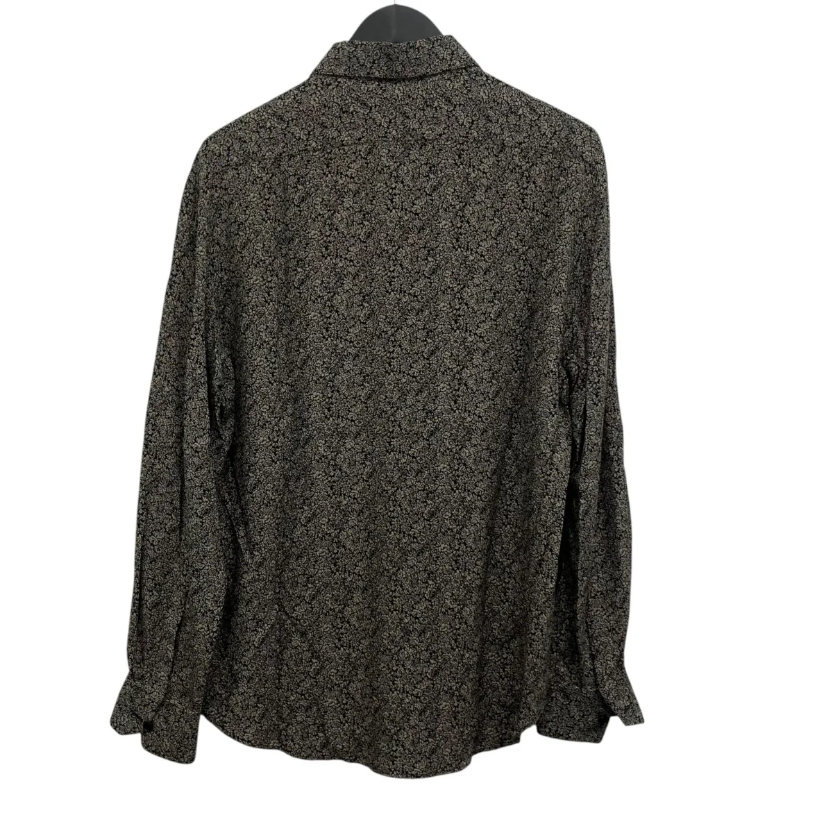 Viscose flower print long sleeve shirt フラワープリントレーヨンシャツ - Image 2