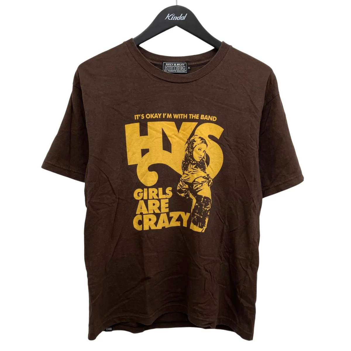 GIRLS ARE CRAZYプリントTシャツ