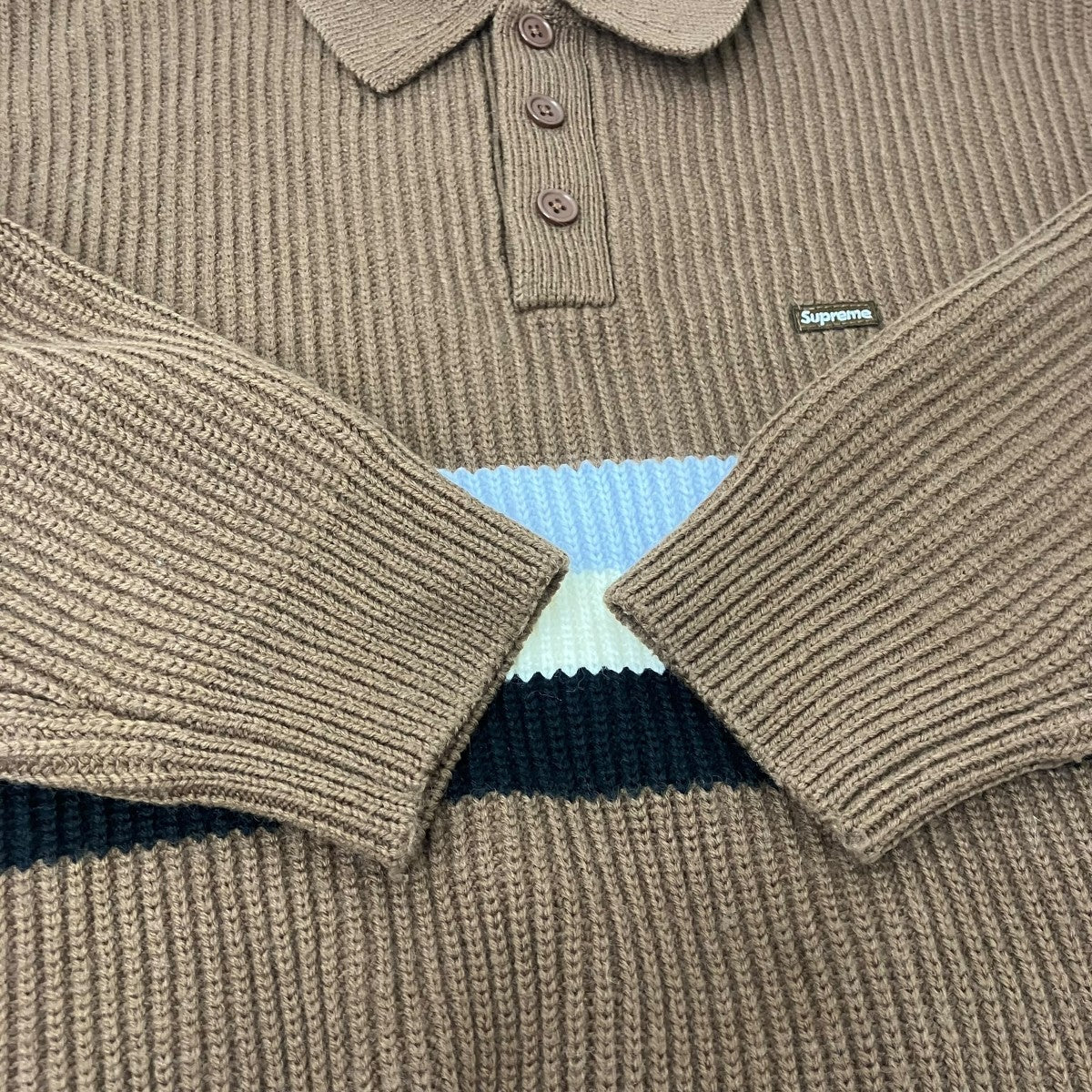 SMALL BOX POLO SWEATER - Image 4
