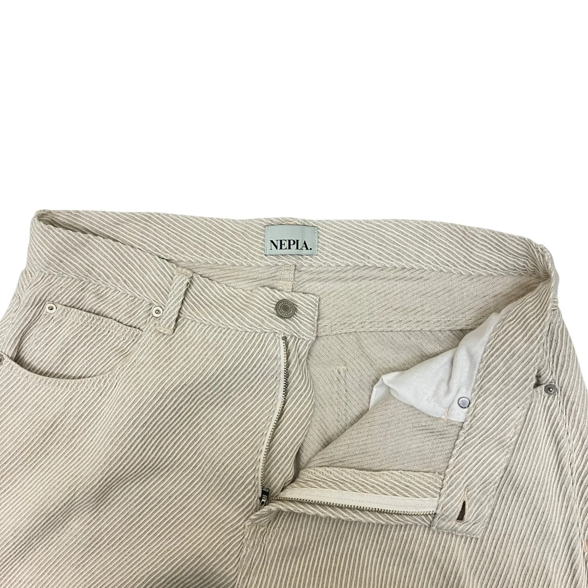 EURO CLASSIC STRAIGHTリネン混パンツ - Image 3