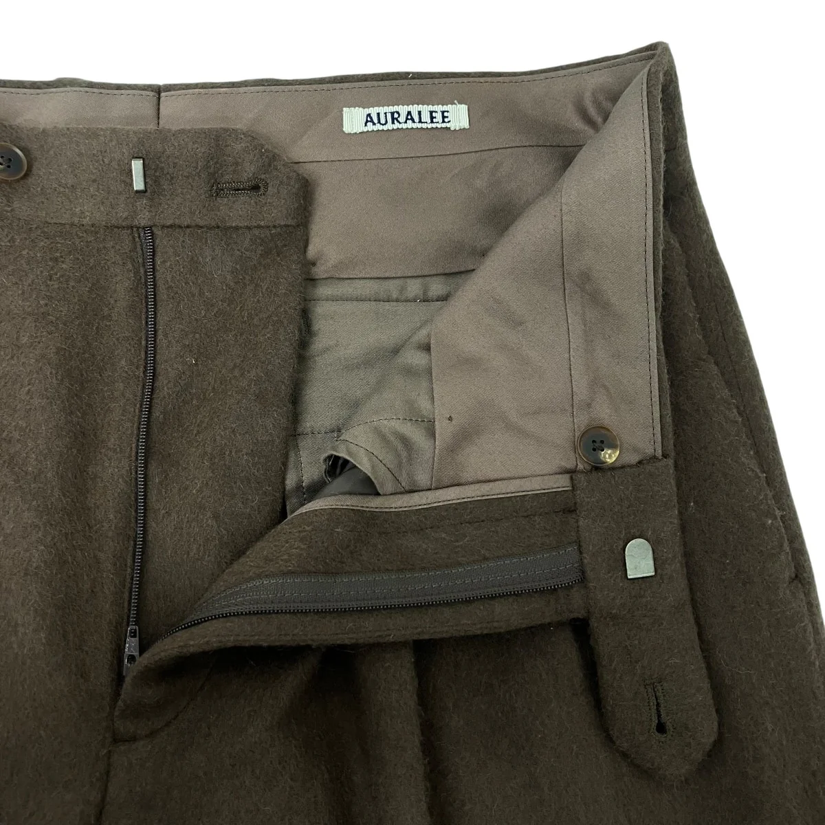 BABY CAMEL FLANNEL SLACKS スラックス - Image 3