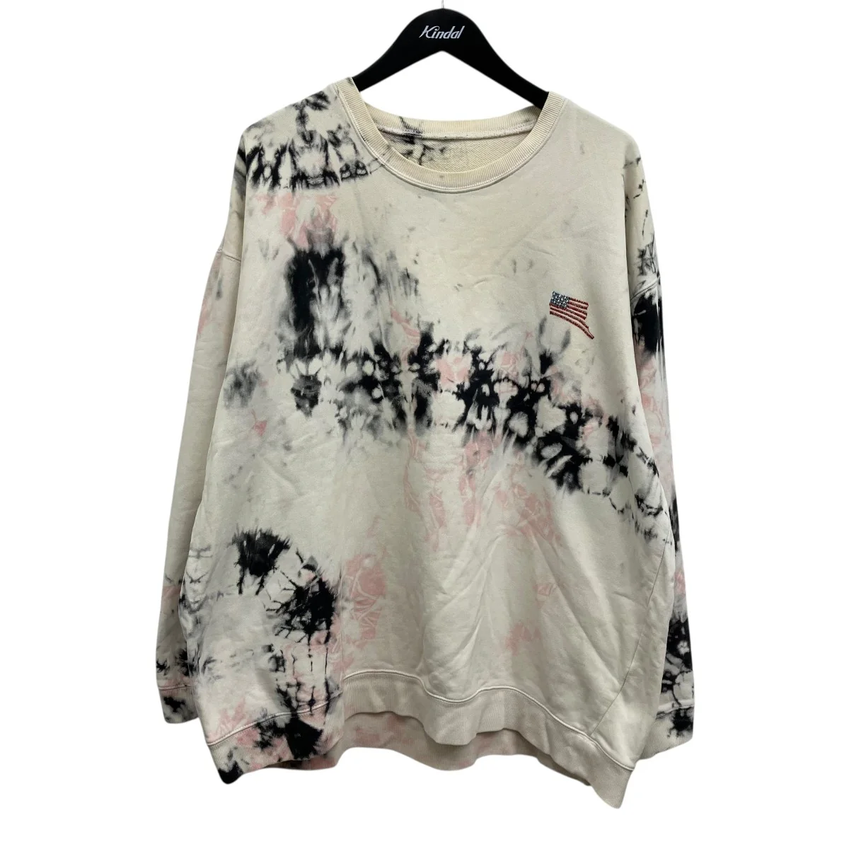 TIE DYE BONE BIG SWEATSHIRT タイダイボーンスウェット