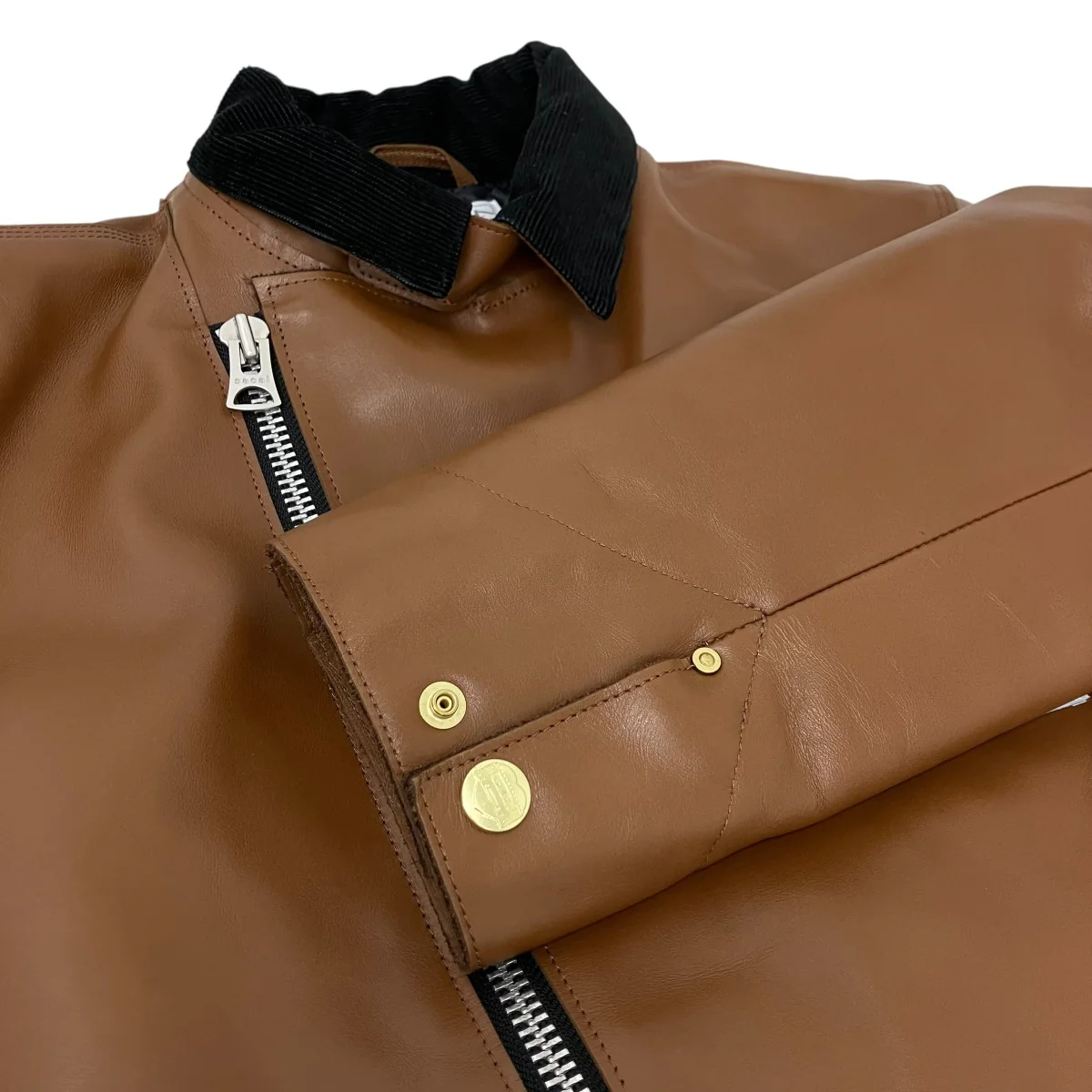 Carhartt WIP Leather Jacket レザージャケット - Image 4