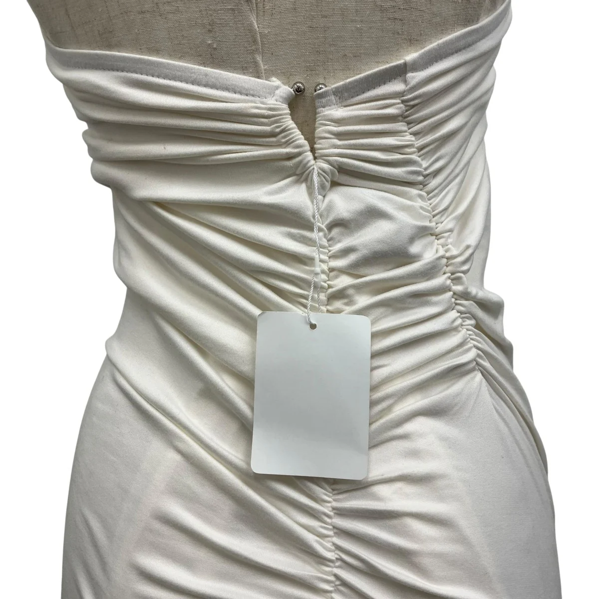S symbol draped skirt ドレス - Image 5