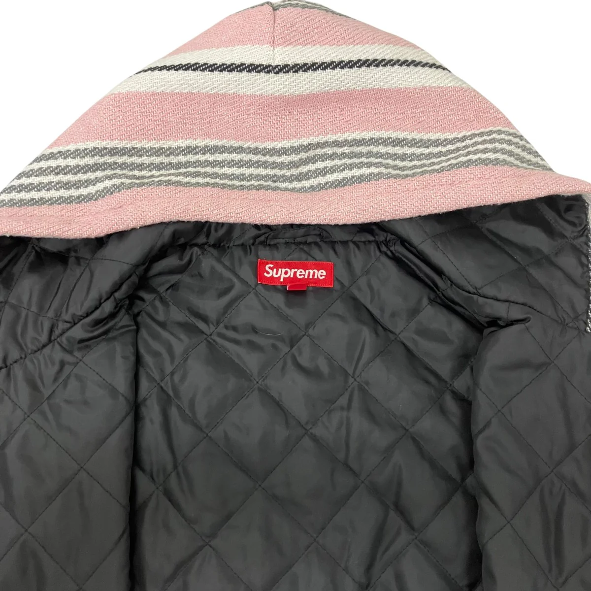 25SSWoven Stripe Hooded Jacketフーデッドジャケット - Image 5