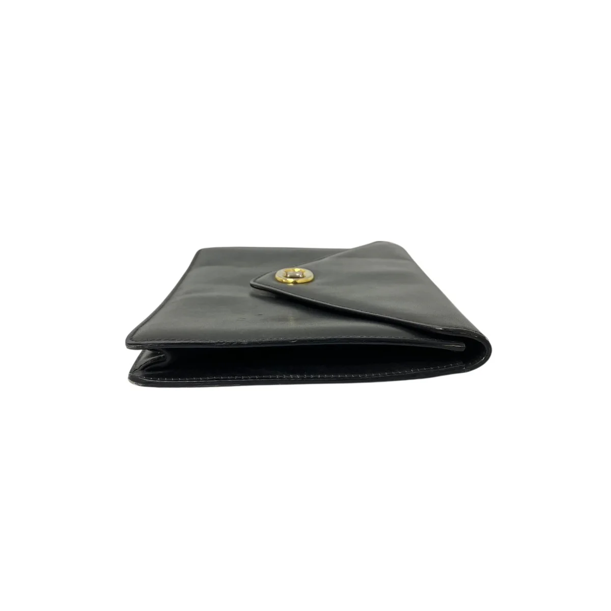 VINTAGE TRIOMPHE POCKET NAVY SILVER GOLDクラッチバッグM08 - Image 4