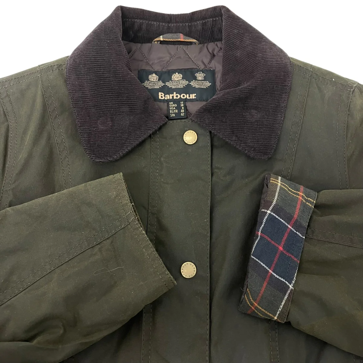 Belsay Wax Jacket キルティングオイルドジャケット - Image 4
