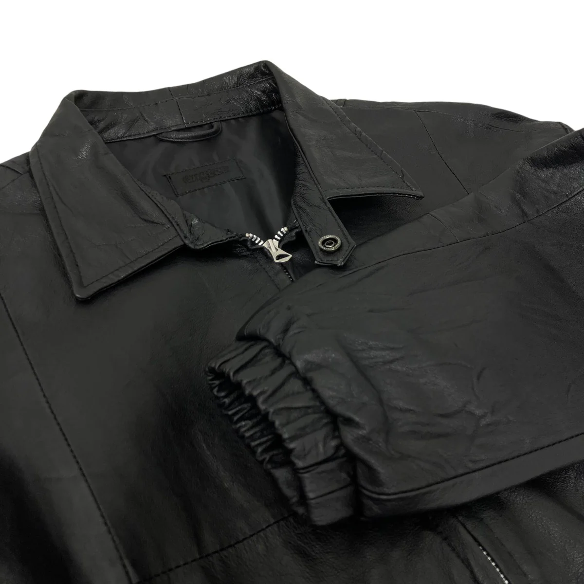 Fragments of Vintage Leather Zip-up Jacketレザージャケット - Image 4