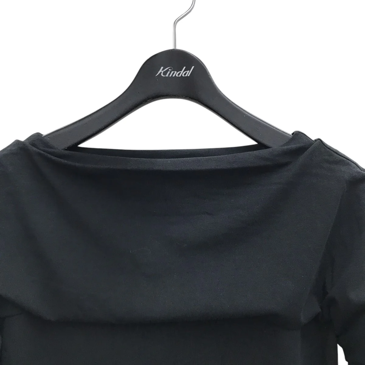 デザインカットソーLOW24UM TS040 SHIRRING BOATNECK TOP - Image 7