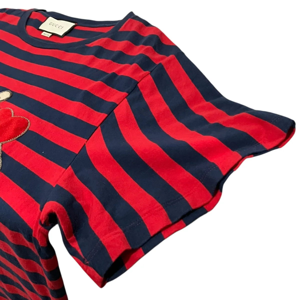 ビジューハートワッペンボーダーTシャツ462013 - Image 5
