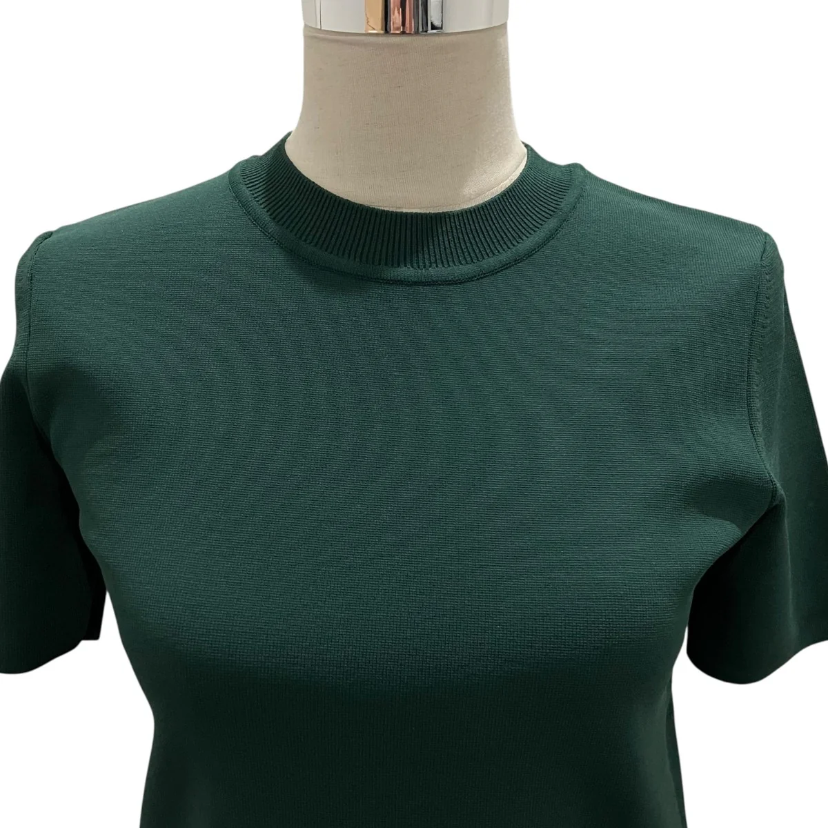【ROUND NECK COMPACT KNIT】半袖ニットRW25SKTP004VN - Image 4