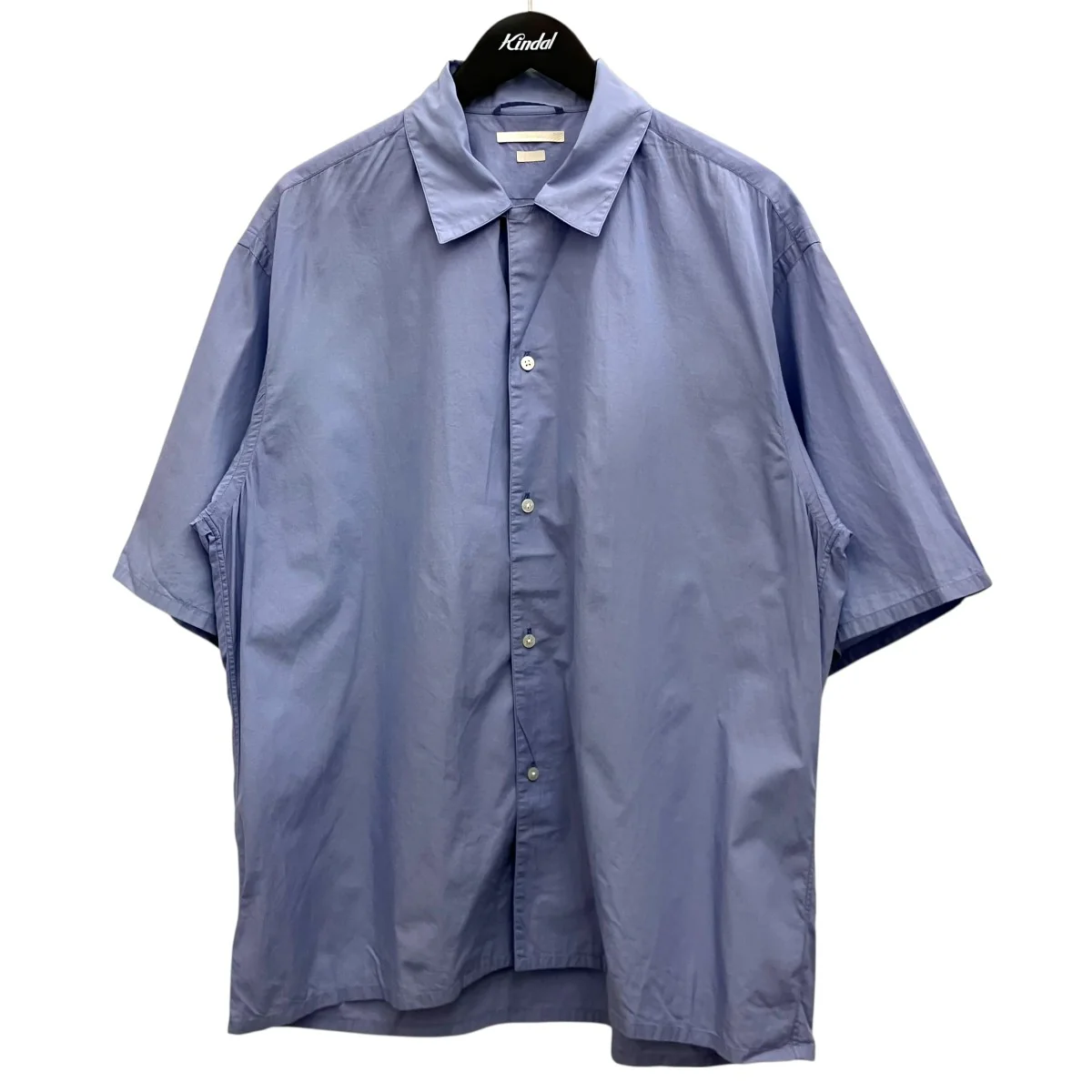 【Chambray Open-collar Shirt】シャンブレーオープンカラー半袖シャツBHS24S008C70