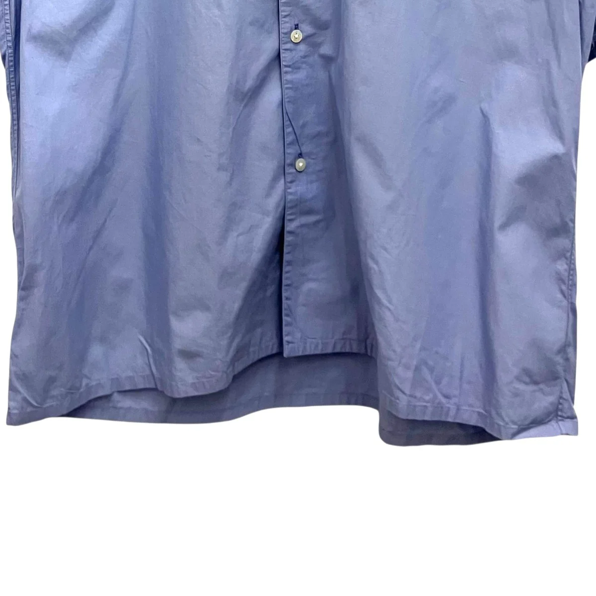 【Chambray Open-collar Shirt】シャンブレーオープンカラー半袖シャツBHS24S008C70 - Image 4