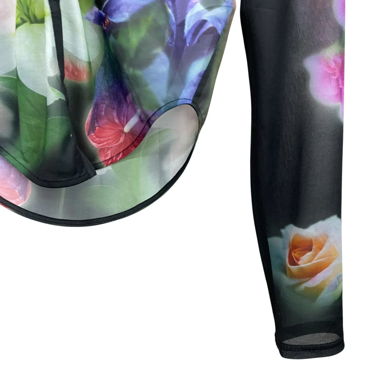 25SS2WAY SMOKE FLOWER SHEER TOPシアーブラウス0125103720050 - Image 4