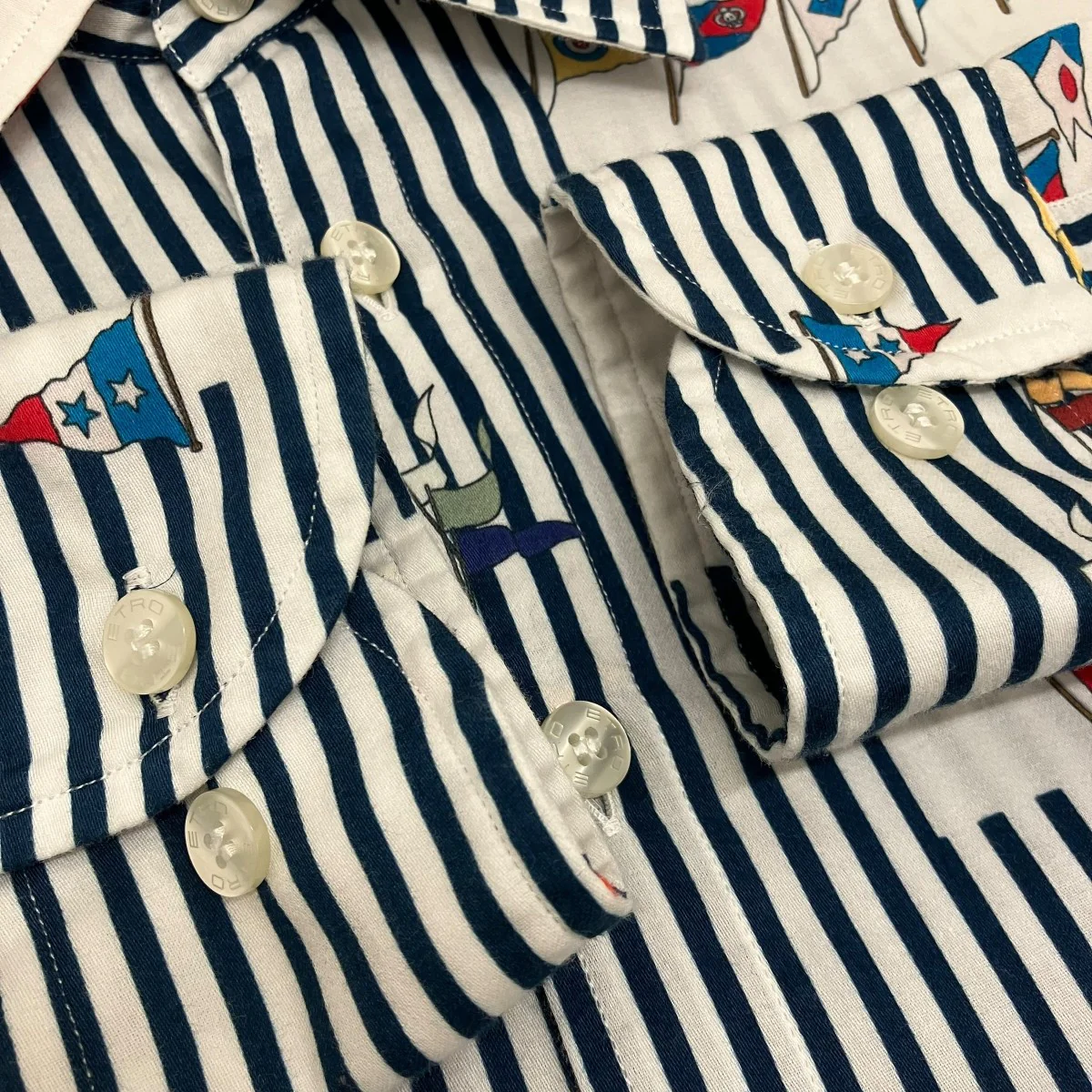 総柄シャツ211-13190-4734 - Image 6