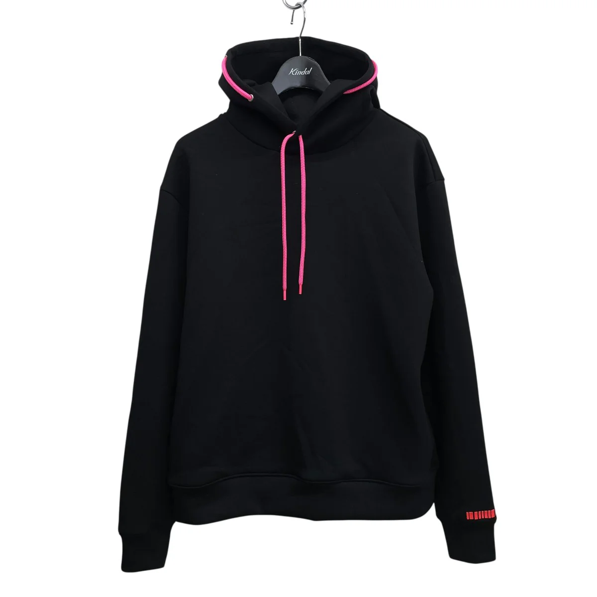 Neon Cord Cardboard Knit ParkaプルオーバーパーカーF21W200