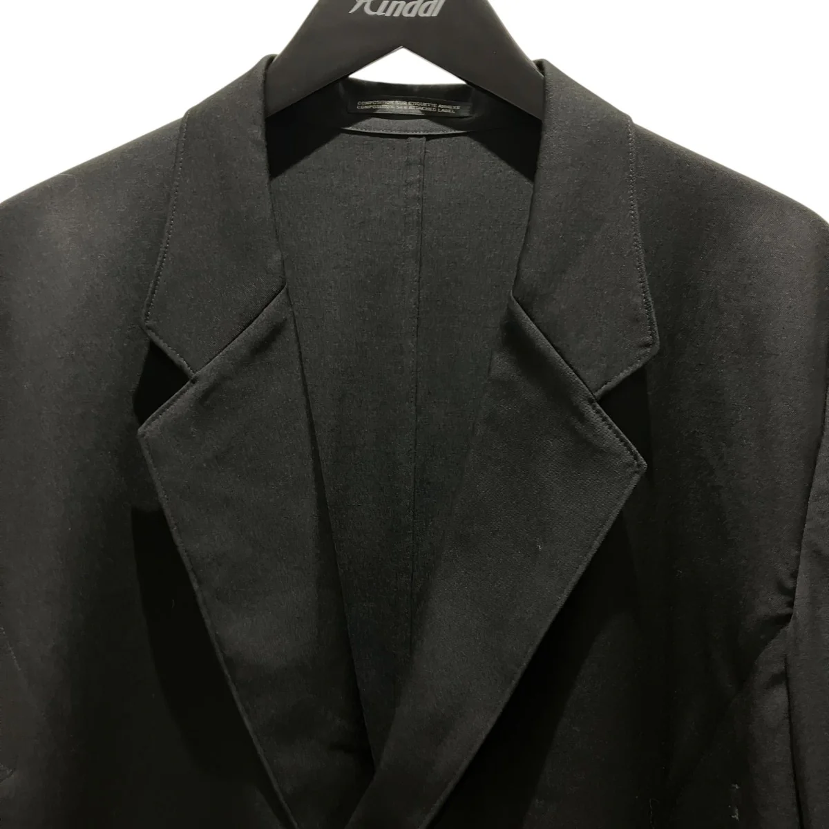 【GABARDINE N-SINGLE LAYER W LONG JKT】ロングジャケットHS-J04-100 - Image 3