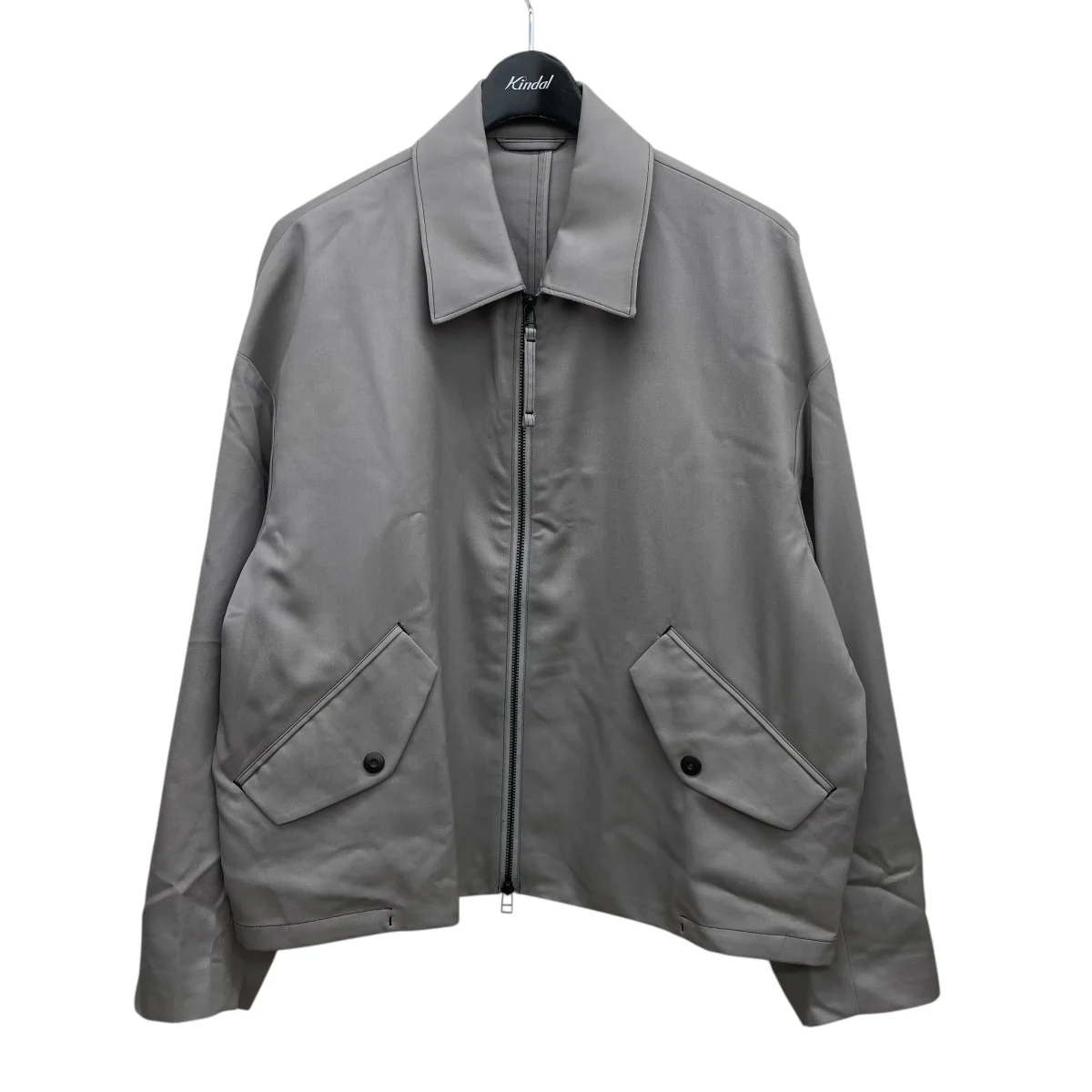 NO SEASON WASHABLEWOOL BLOUSONジップジャケット114250096