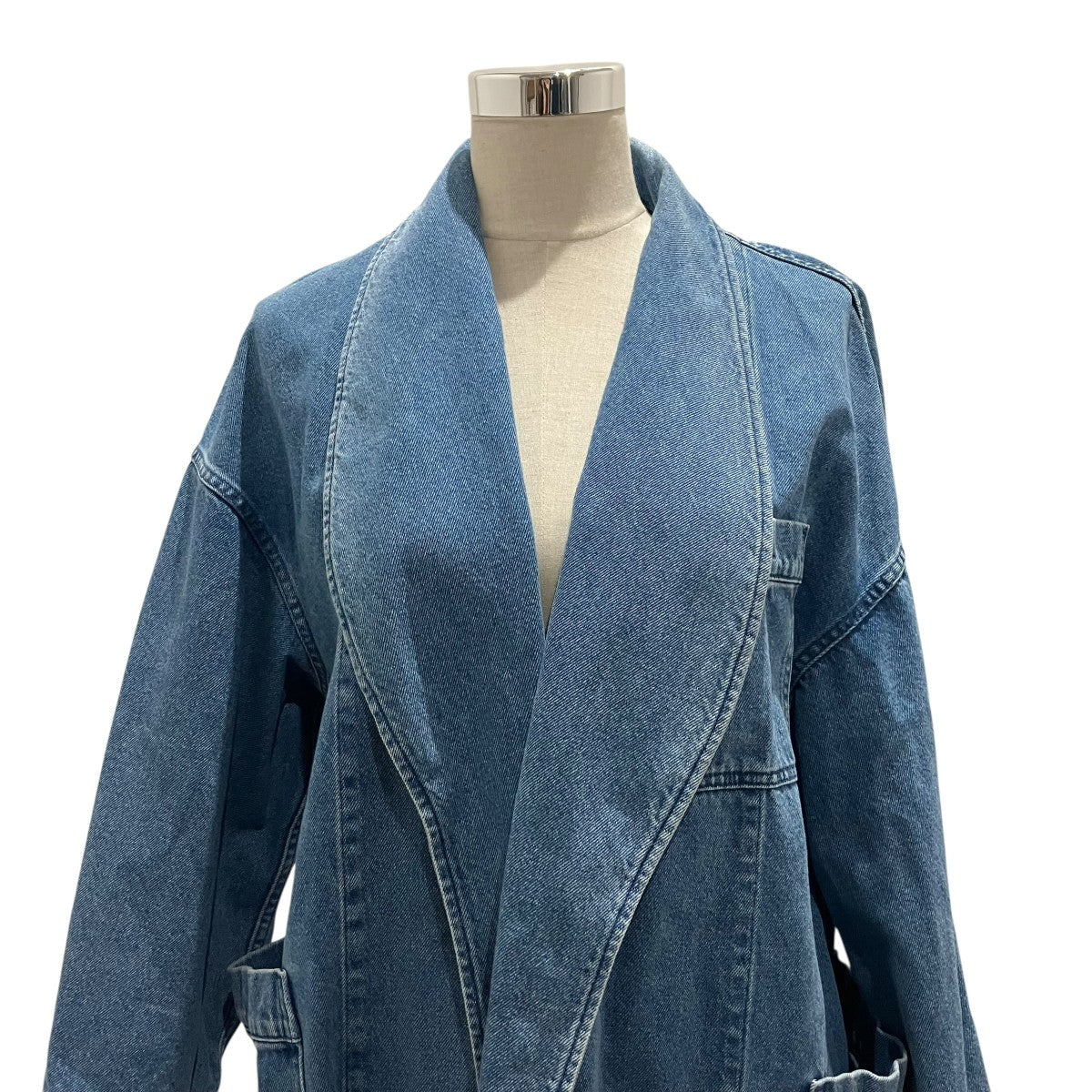 【 DENIM MEDICAL COAT】デニムコート232-17424 - Image 4
