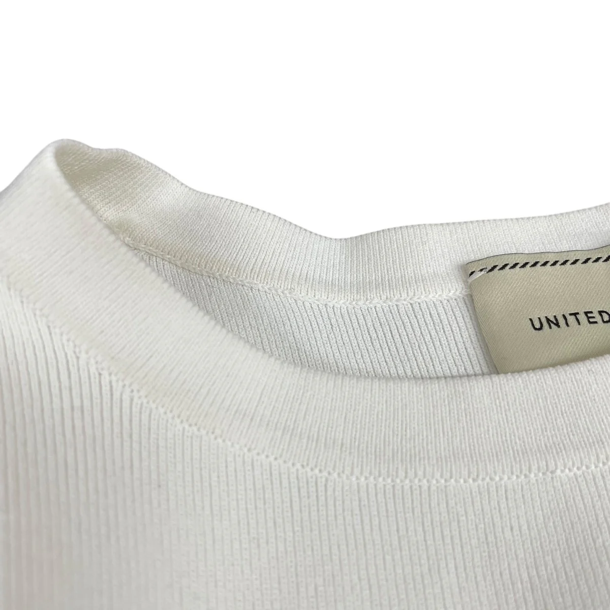 LUXURY フリル コンビシャツ ニット カットソー1513-183-4648 - Image 6