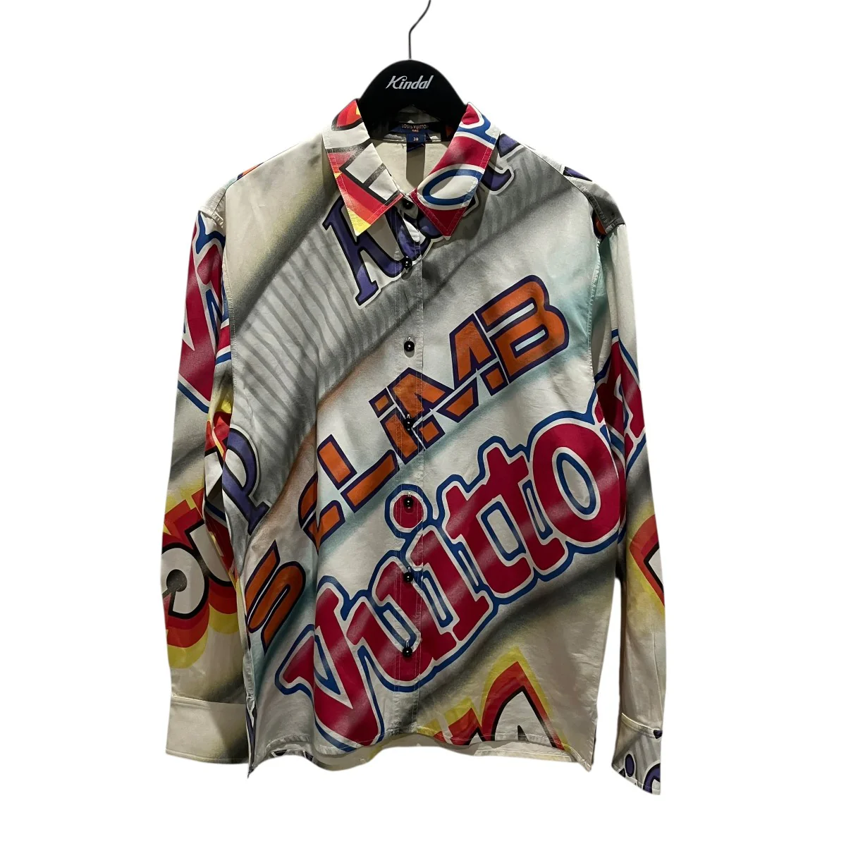 グラフィックステートメントシャツ総柄シャツ