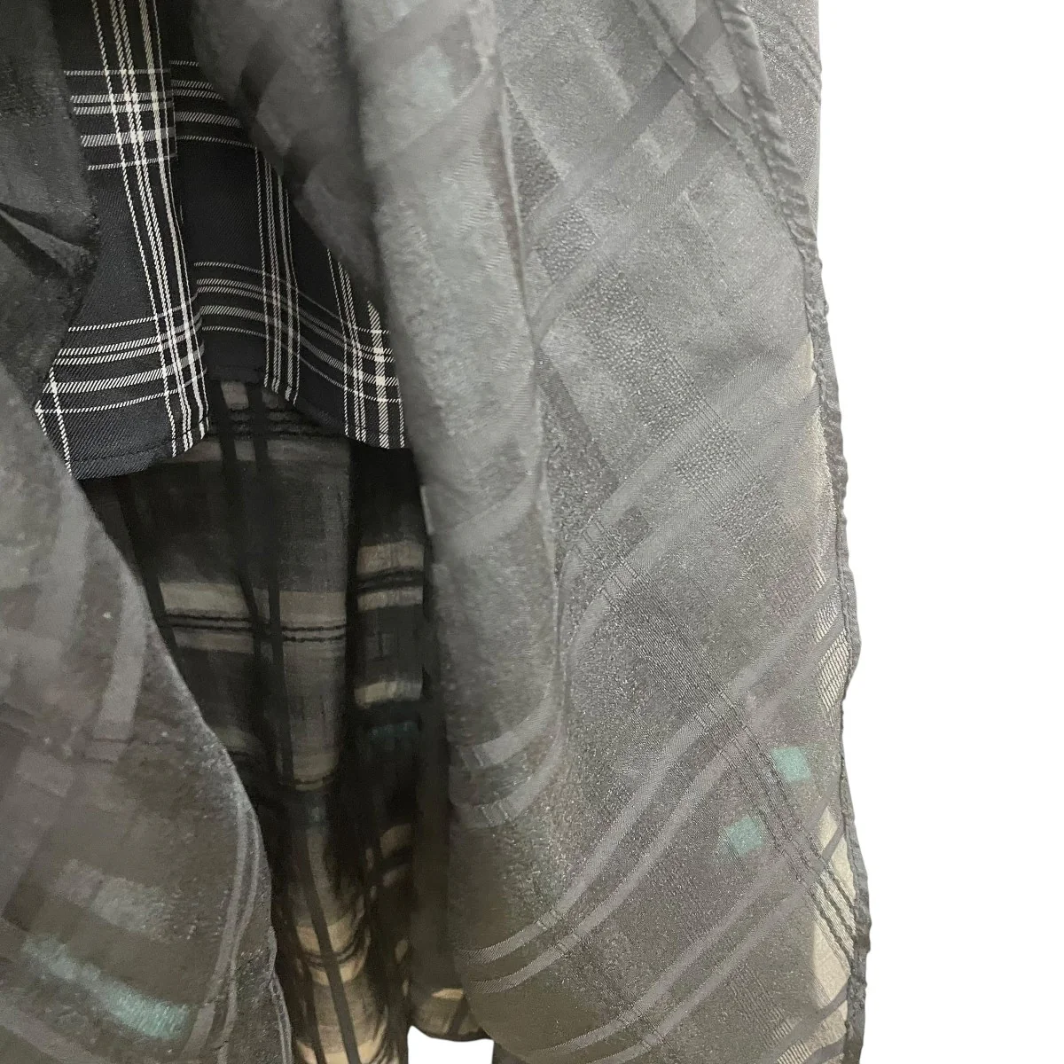 チェックシャツ半袖ワンピースRWF0184023 - Image 5