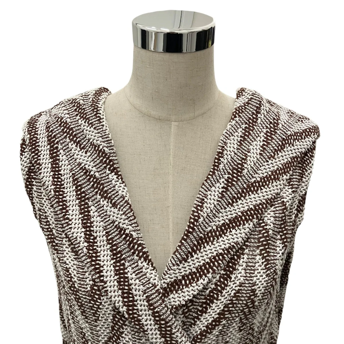【Rosalie knit PO BRWH】ニットベストAS2439-BRWH - Image 4