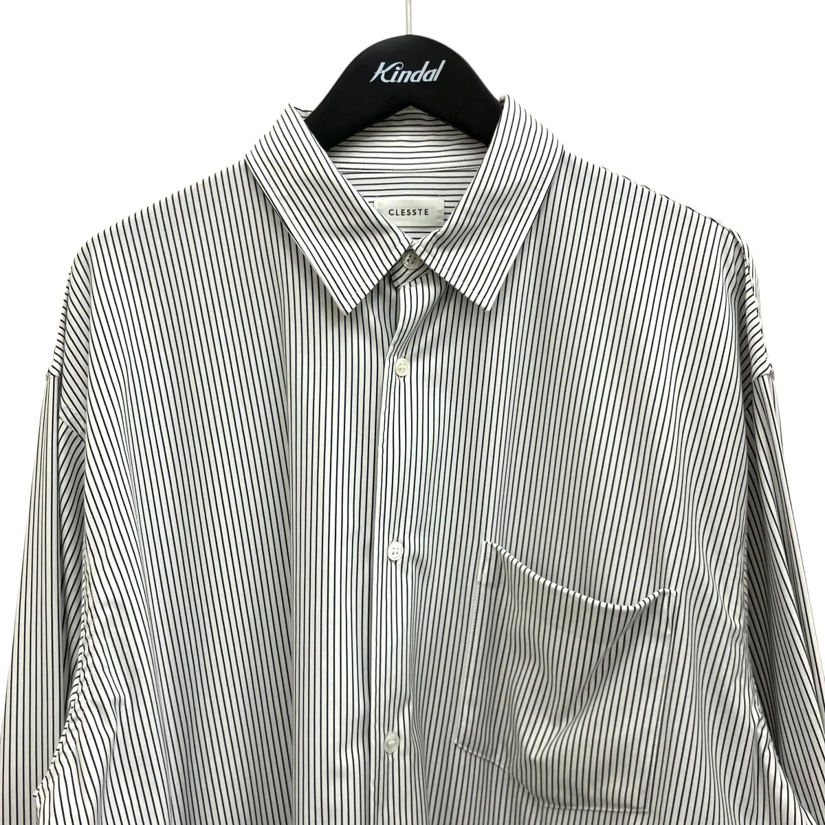 【ROYAL OX DRESS KNIT WIDE SHIRT】ストライプシャツCLS-SH-2207 - Image 3