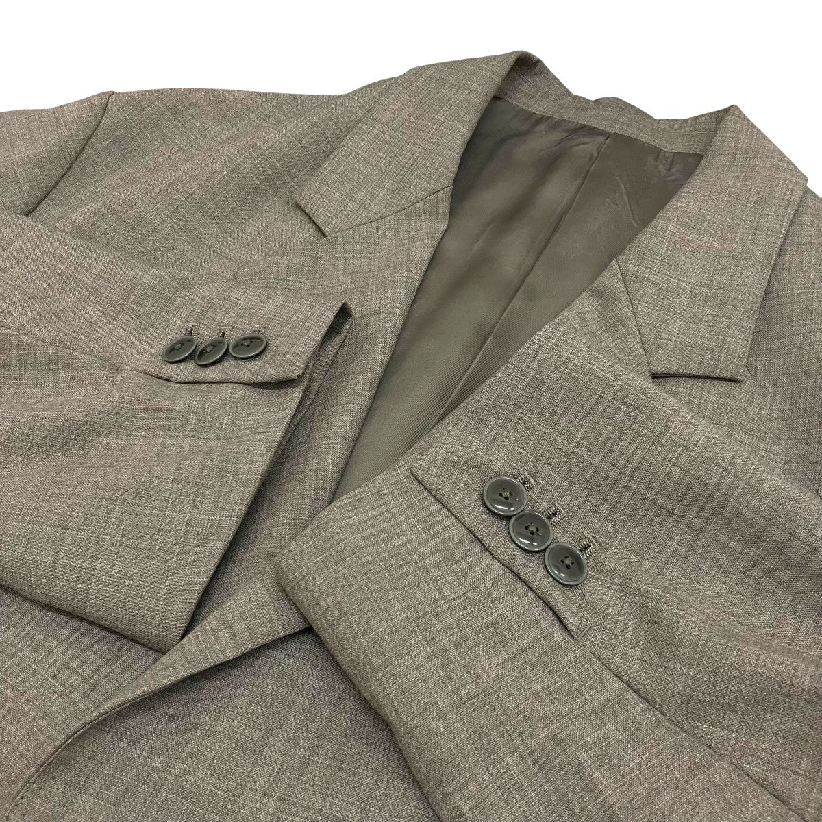 【WOOL TROPICAL 3 BUTTON JACKET 】ウールトロピカルジャケット23SWT01 - Image 5