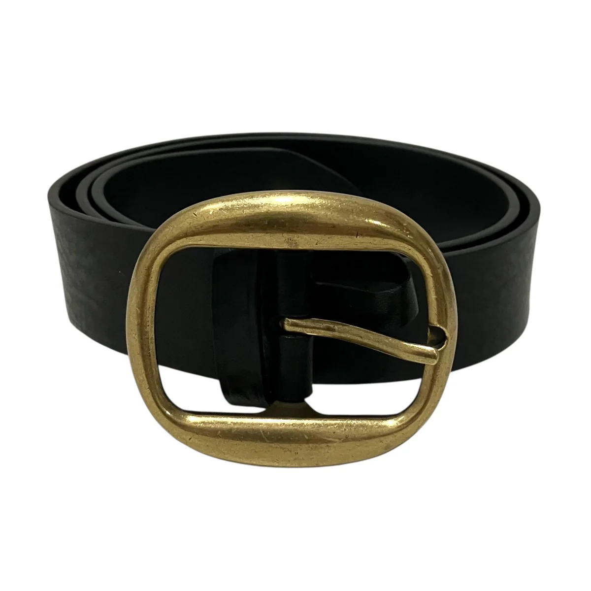 【MB 35MM CASUAL BELT】ゴールドバックルレザーベルト25-099-380-0003-3-0 - Image 2