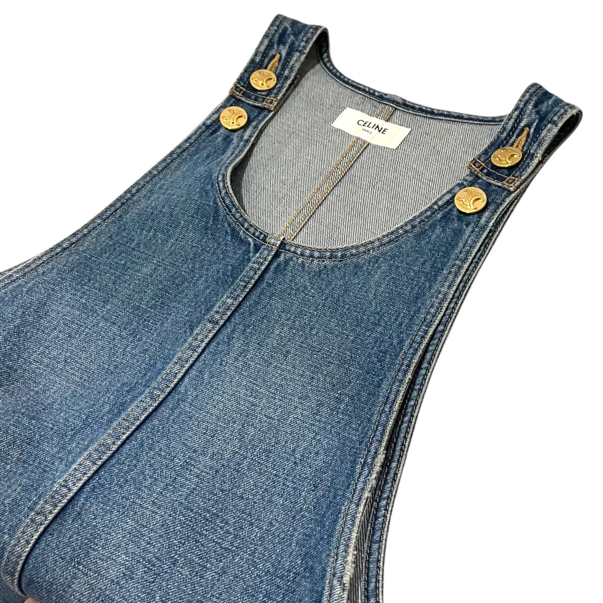 【MINI DRESS IN UNION WASH DENIM】デニムワンピース - Image 6
