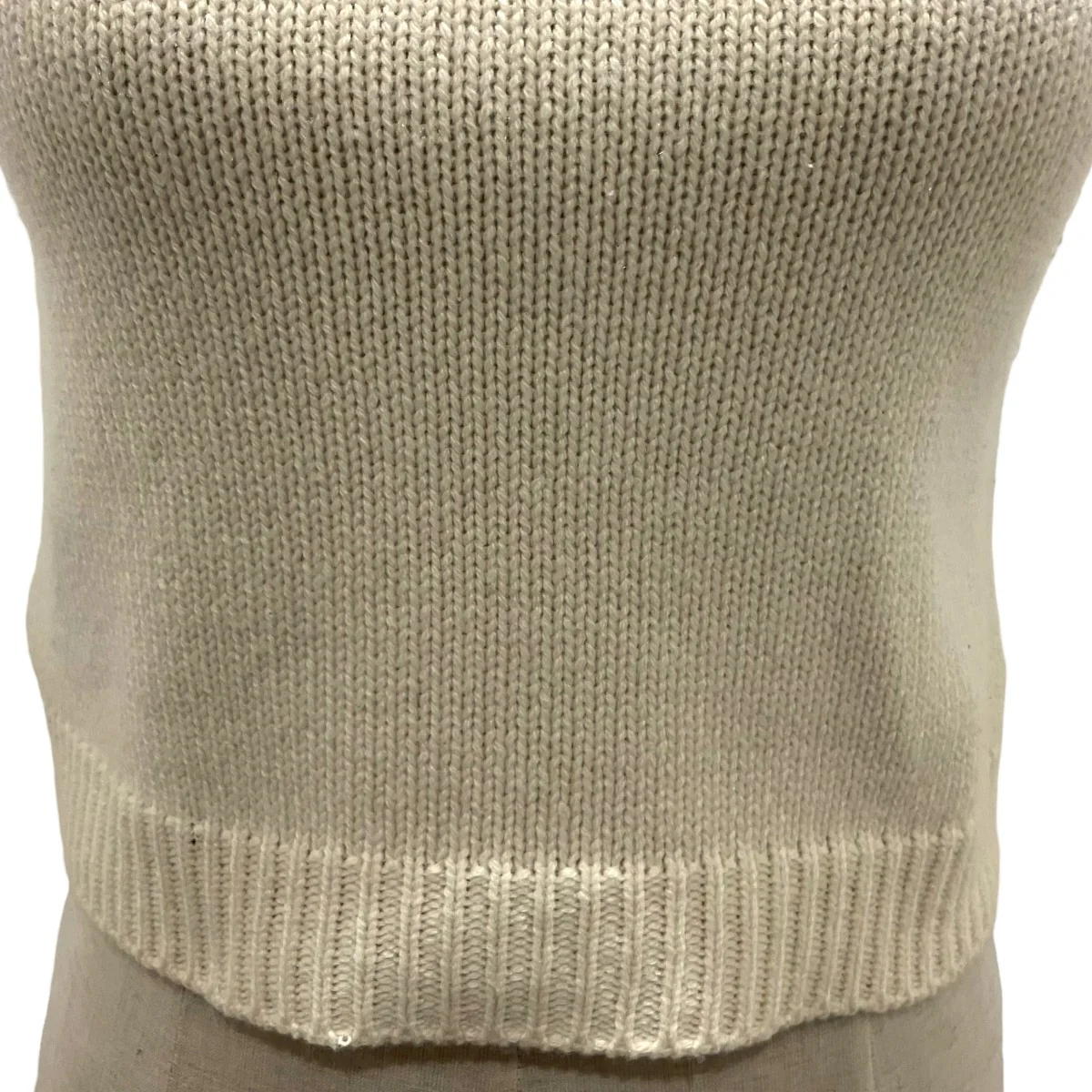 パールカシミヤニットベストMMT820 - Image 5
