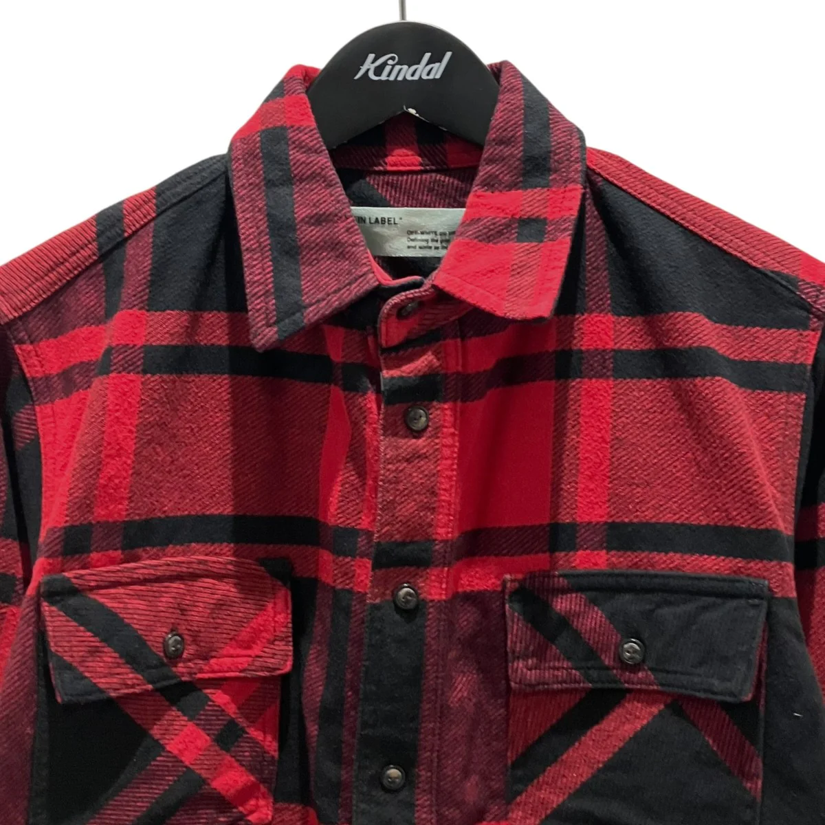【STENCIL FLANNEL SHIRT】チェックシャツOMGA060R19C08015 - Image 3