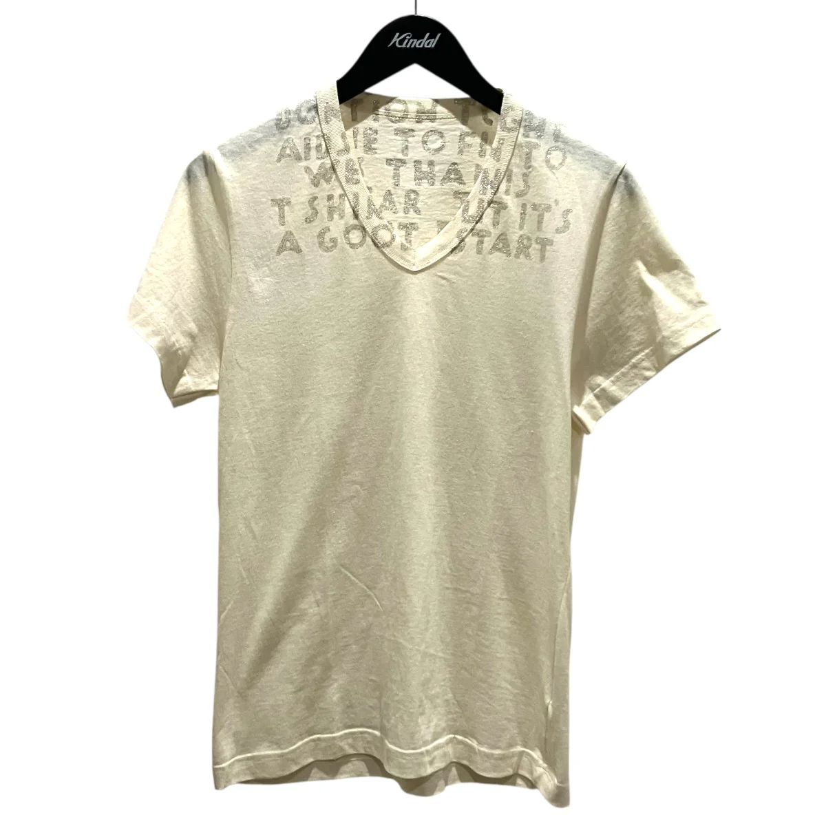 【ラメ エイズＴシャツ】VネックTシャツ32 GC999