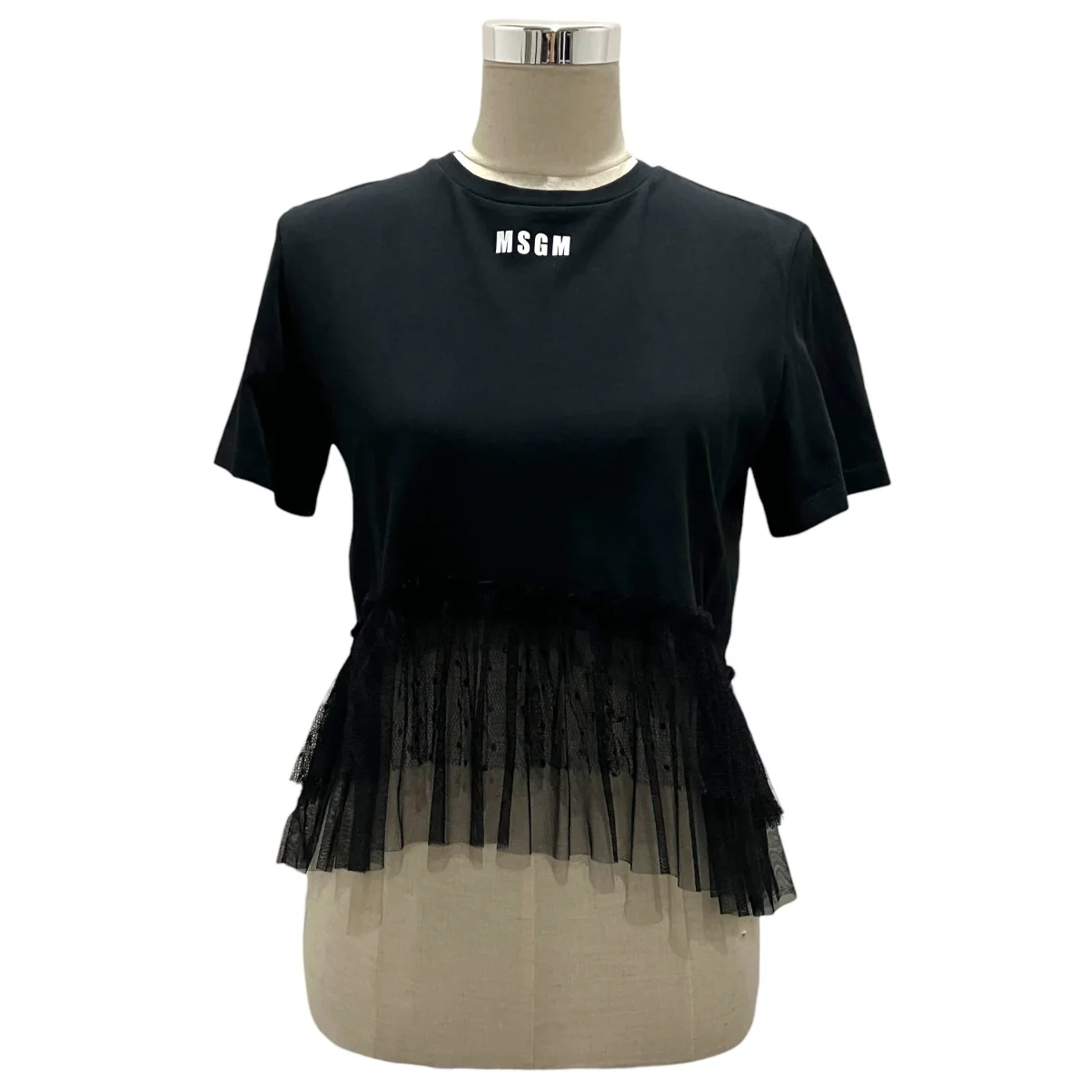 ペプラムチュールTシャツ2341MDM91Y