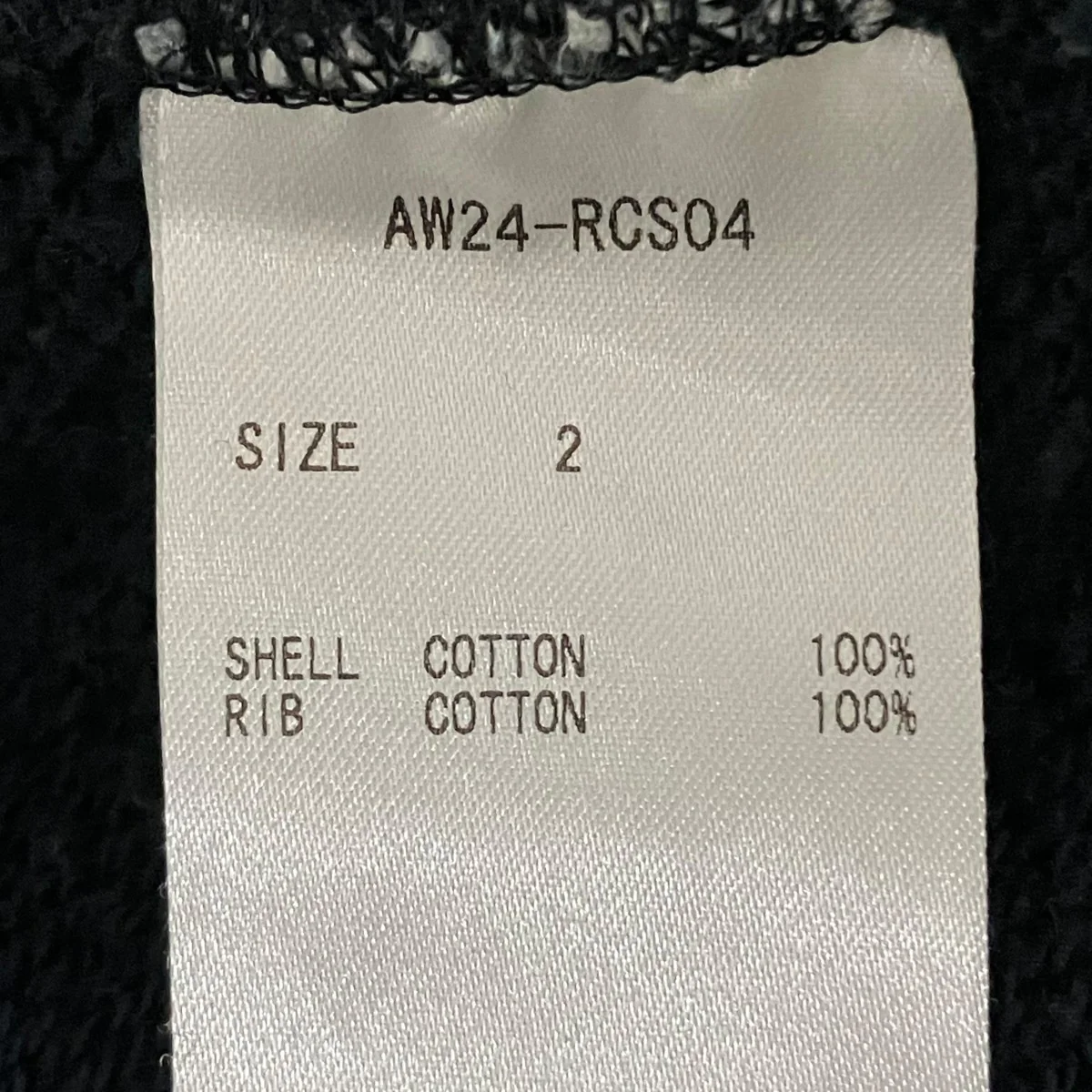 ジップパーカーAW24-RCS04 Part - Image 10