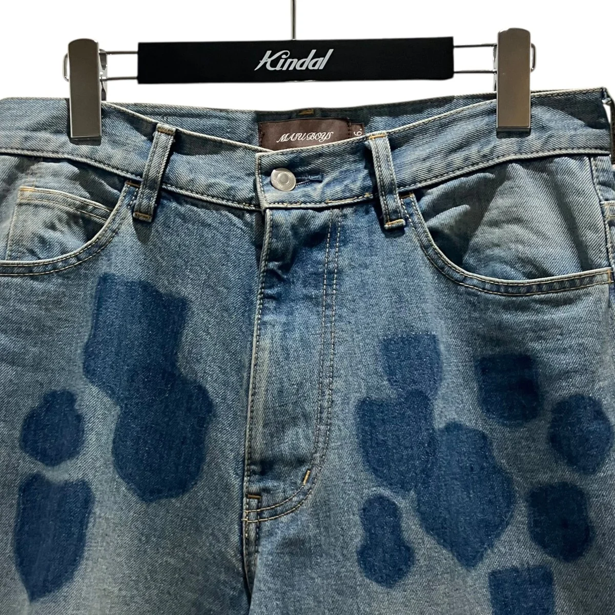 【`MASU BOYS`EMBLEM BAGGY JEANS INDIGO】デニムパンツB25K6PT003 - Image 3