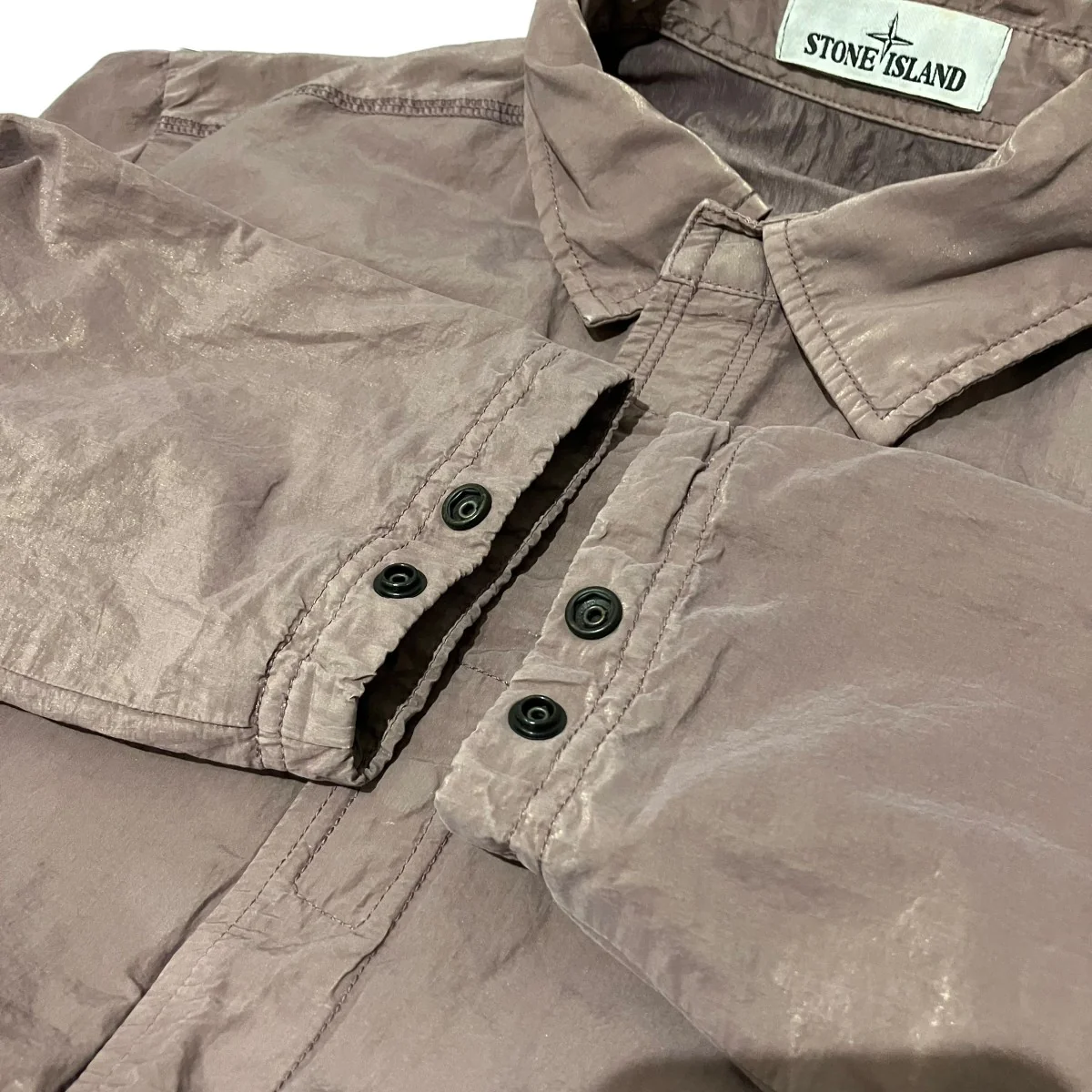 【Reflective Sleeve Metal Gd Shirt Jacket】シャツジャケット691510111 - Image 5