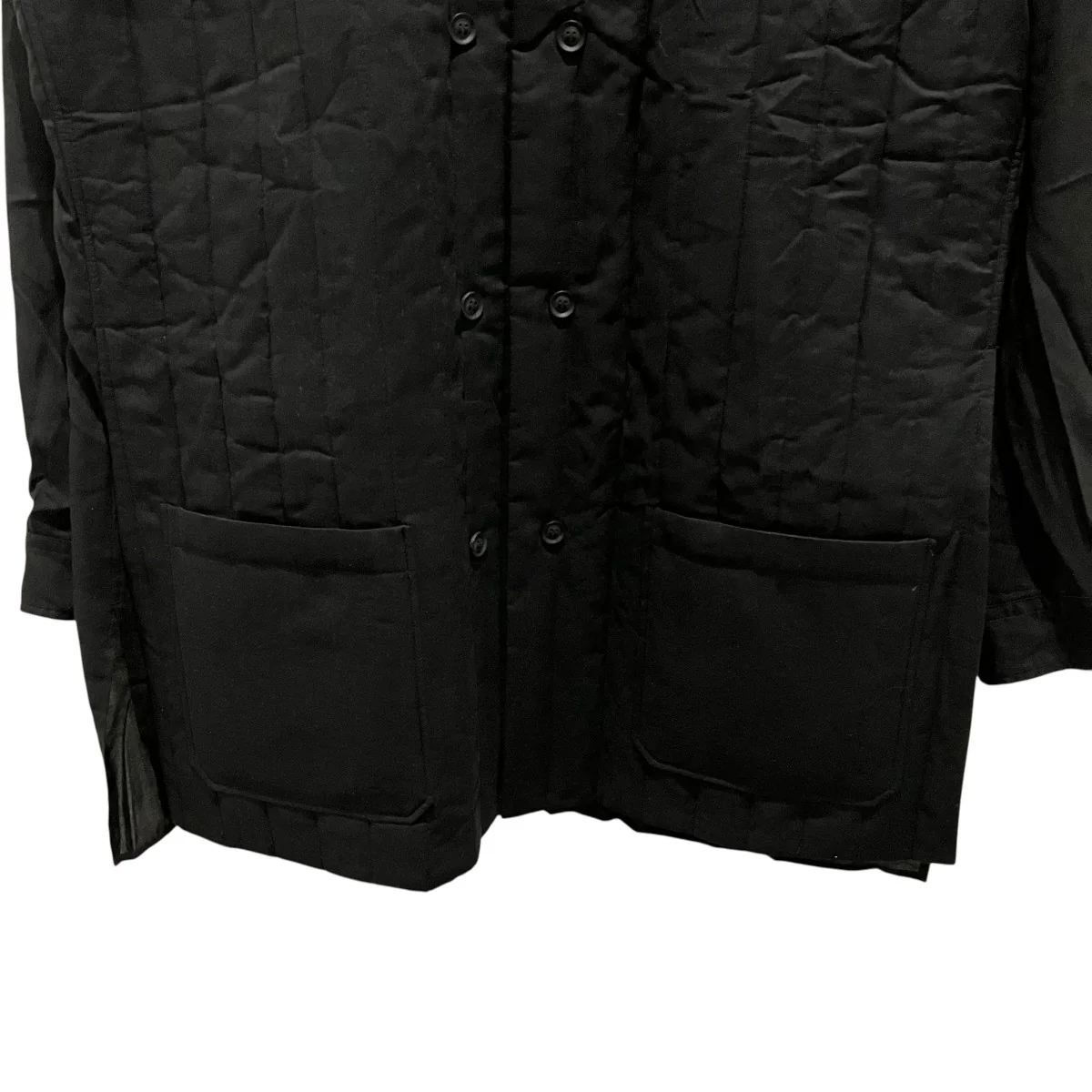 25AW【CELLULOSE LAWN DOUBLE FRONT PADDED BLOUSE】レイヤードシャツHL-B14-215 - Image 4