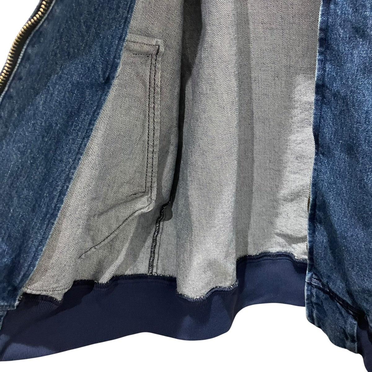 【TEE DENIM JACKET】デニムスイングトップ261WVDS-JKM01 - Image 4