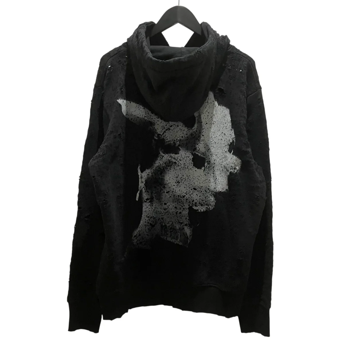 22SS【LASER SWEAT SHIRT GRAPHIC HOODIE】ダメージパーカー - Image 2