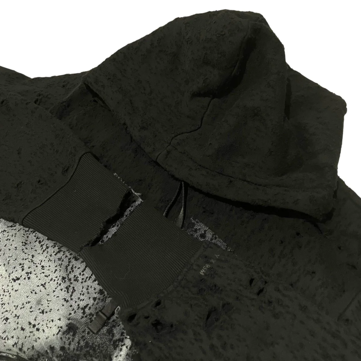 22SS【LASER SWEAT SHIRT GRAPHIC HOODIE】ダメージパーカー - Image 5