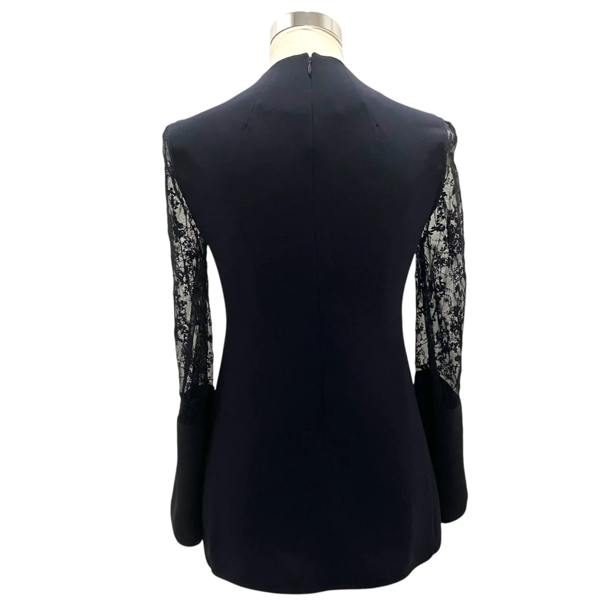 【Acetate Polyester Floral Lace-Sleeve Shirt】レーススリーブシャツMM24FW-SH004 - Image 2