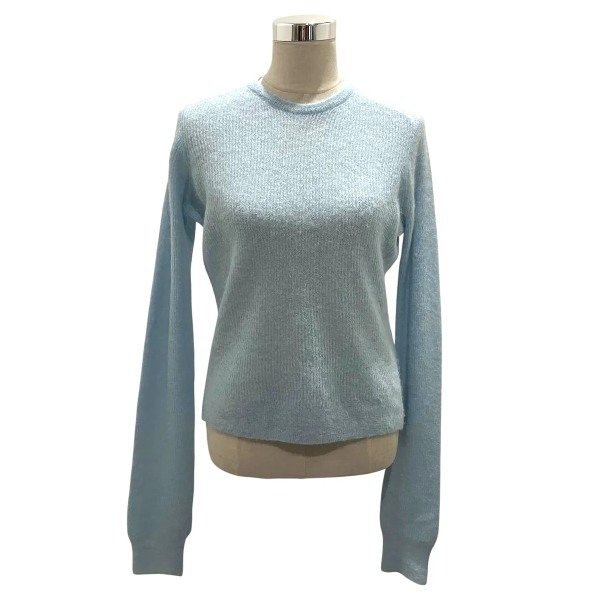 【BABY SURI ALPACA SHEER KNIT P／O】アルパカセーターA25AP04AK