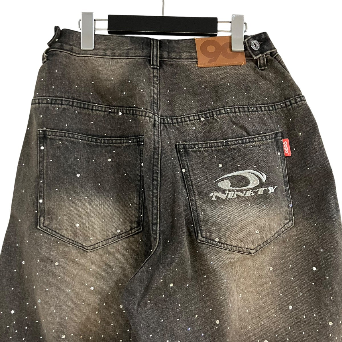 ラインストーンデニムショーツ - Image 4