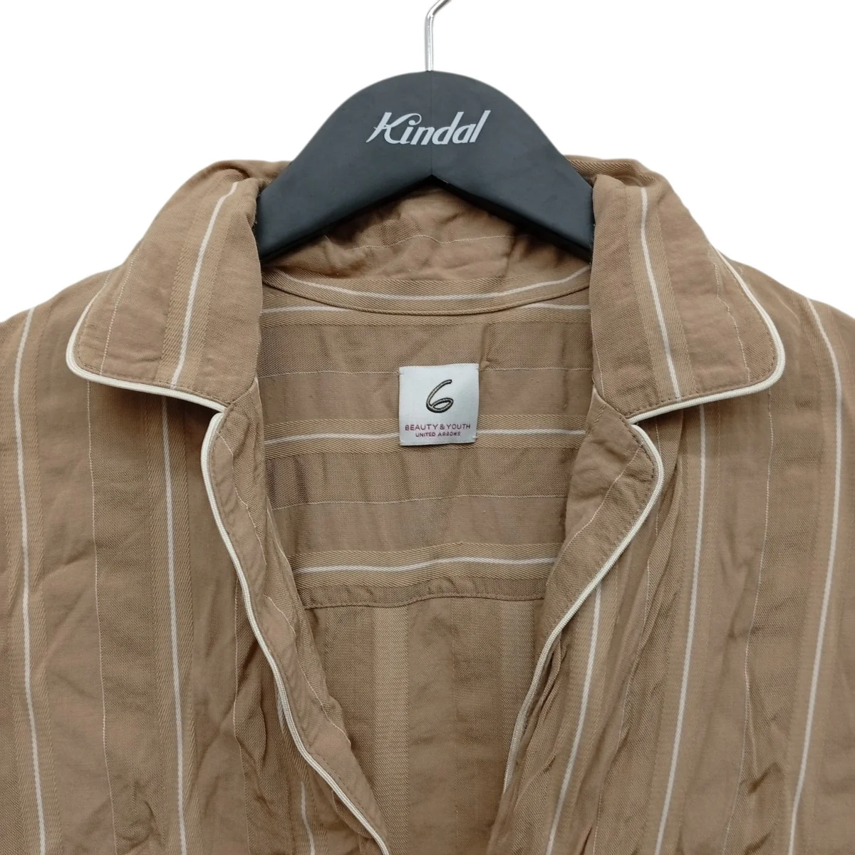 STRIPE PIPING SHIRTストライプシャツ8611-299-0001 - Image 5