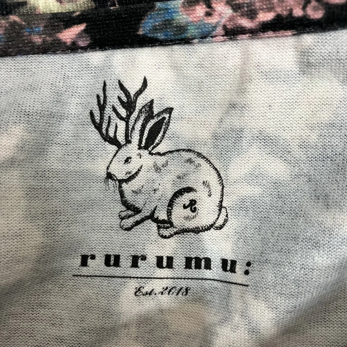 24SSアートフラワーTシャツrrm24SS-CS03 - Image 5