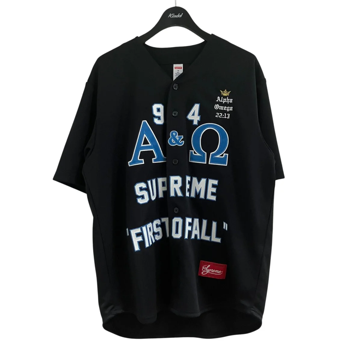 24AWアルファ＆オメガベースボールジャージAlpha Omega Baseball Jersey