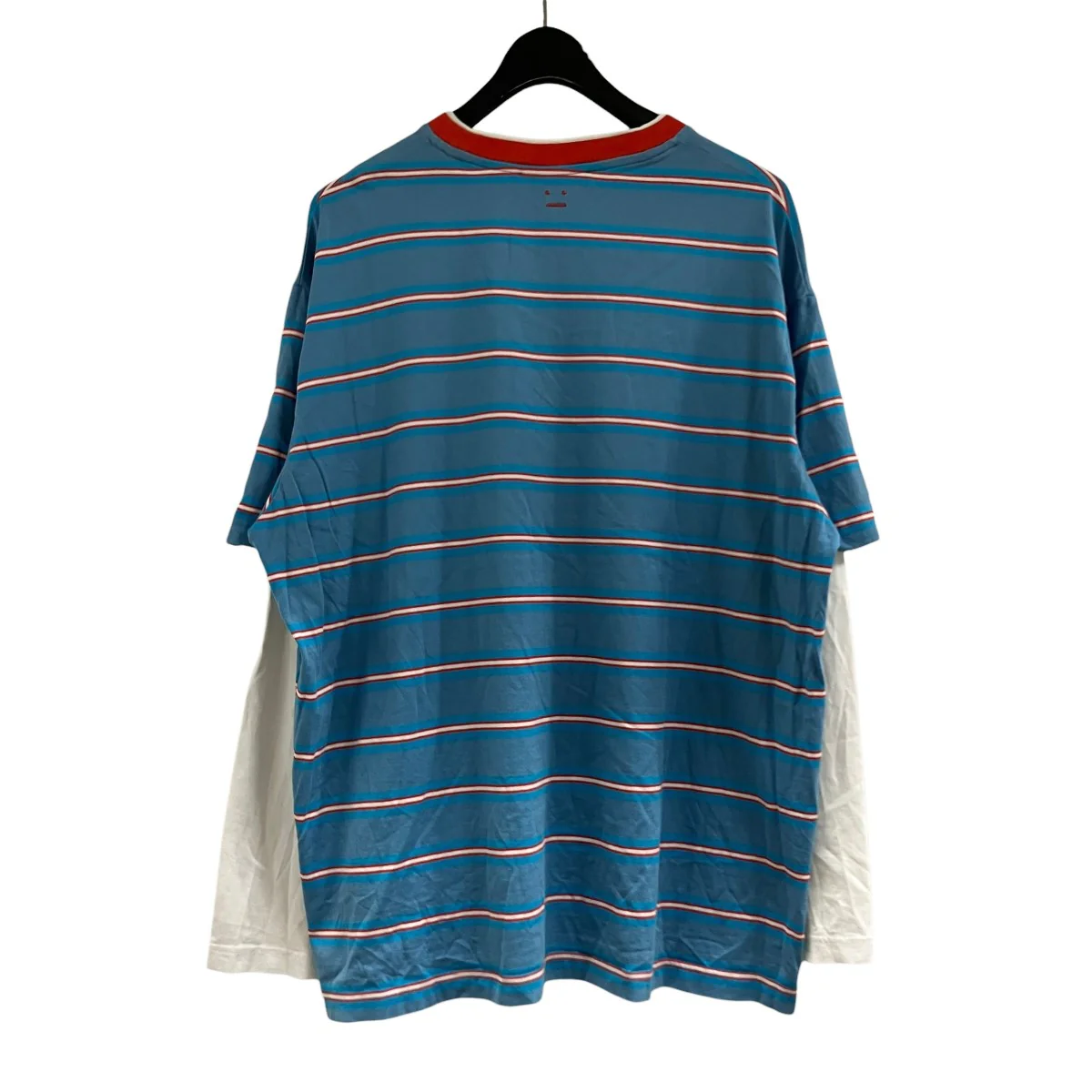 フェイスパッチレイヤードボーダーカットソー - Image 3